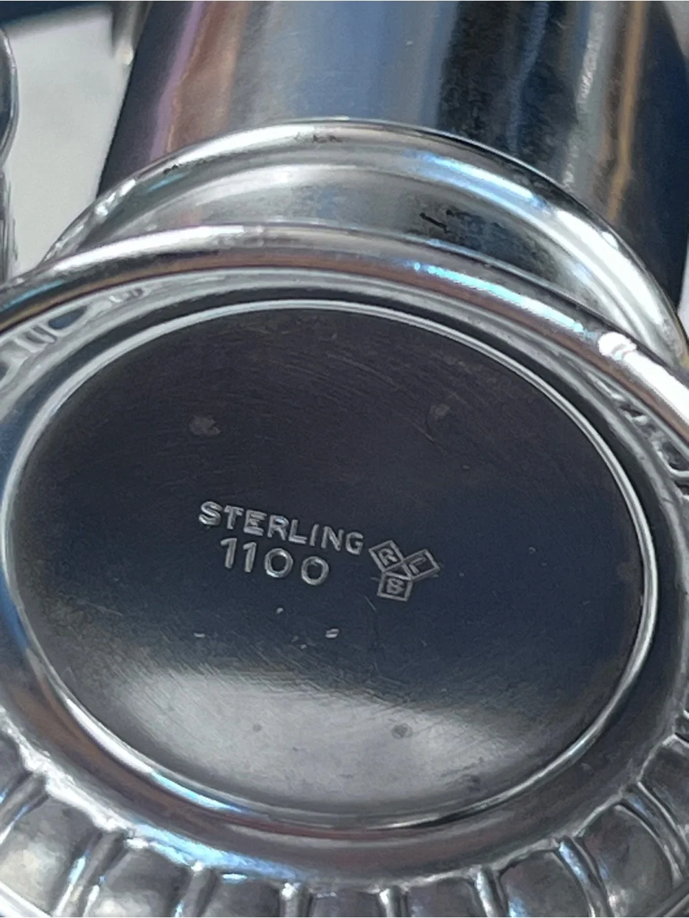 Antique Redlich & Co Sterling Silver Shaker Caster 1100 Rococo Scroll 1.82oz
